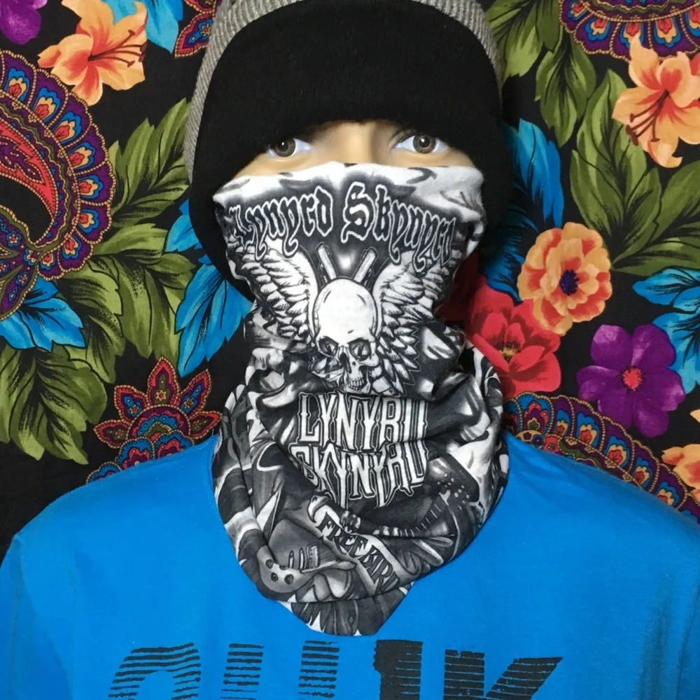 NEW MEN’S LYNYRD SKYNYRD x HOT WHEELS FACE COVER MASK